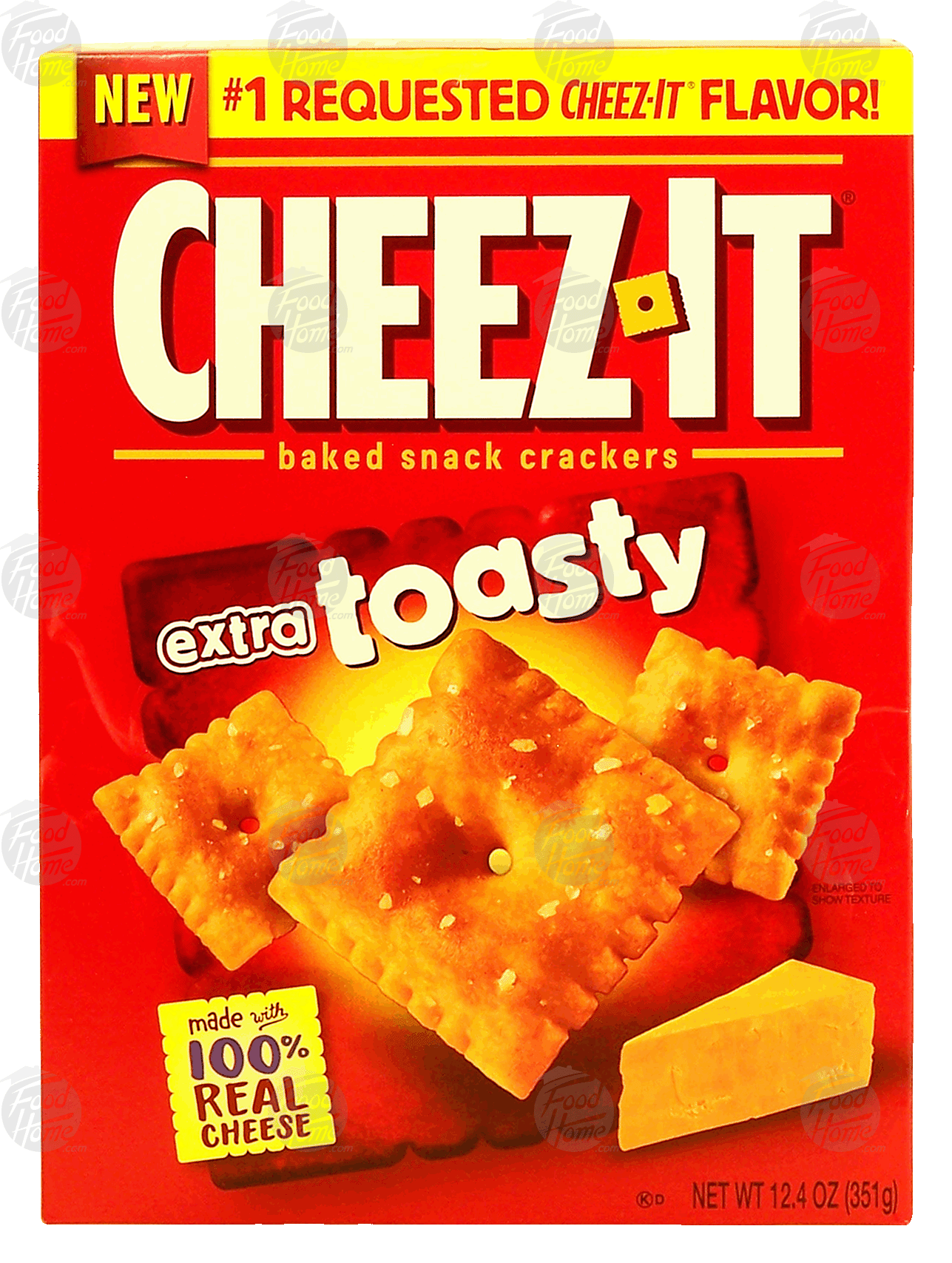 Sunshine Cheez-It extra toasty baked snack crackers Full-Size Picture